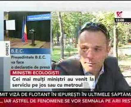 De Ziua Mediului, premierul a venit la serviciu cu bicicleta