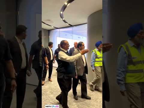 Gautam Adani Reviews Navi Mumbai International Airport Ahead Of Oct 8 Inauguration#viral #adani
