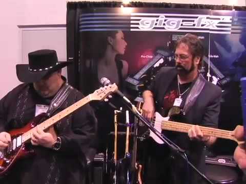 Johnny Hiland Chicken Pickin' at the Gig-FX Booth NAMM