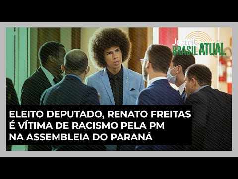 Elected deputy, Renato Freitas is a victim of racism by the Military Police in the Paraná State A...