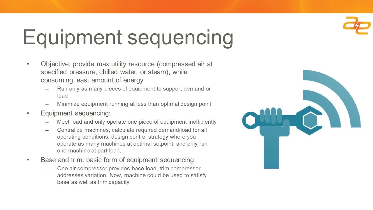 Webinar: Reducing Energy in Industrial Plants Using Equipment Sequencing