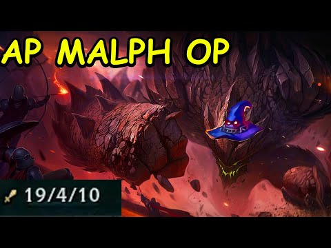 Malphite Top je broken vs Kennen League of legends cz 1080/60