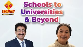 Dr Sandeep Marwah Chancellor AAFT  University  & Dr.Priyanka Mehta Director Sarvottam Intl School