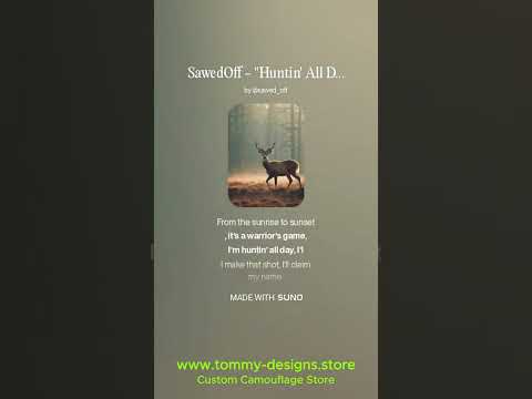 SawedOff - Huntin' All Day | Authentic Country Trap Anthem #trapcountry #hickhop  #newmusic