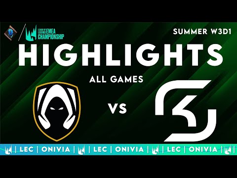 TH vs SK Highlights ALL GAMES — LEC Summer 2025 — Team Heretics vs SK Gaming by Onivia