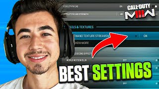 The NEW BEST CONTROLLER & GRAPHICS Settings in MODERN WARFARE 3! (MW3 Best Settings)