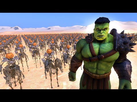 Hulk vs Atlı Kabak Kafa Orduları Savaşıyor