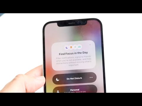 How To Turn On/Off Do Not Disturb Mode On iPhone! (2024)