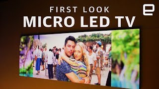 Samsung Micro LED TVs First Look at CES 2019