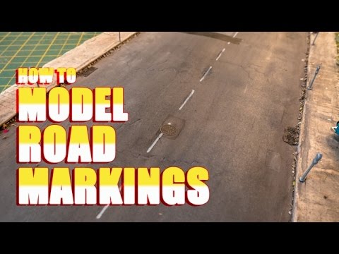 How to Model Road Markings