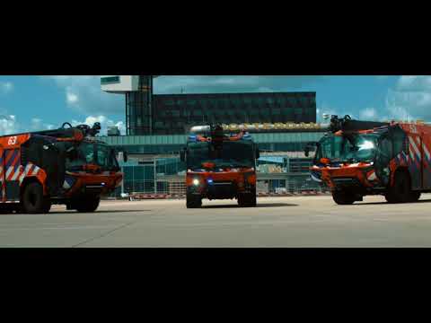 Nieuwe Panthers 6x6 van Brandweer Rotterdam The Hague Airport
