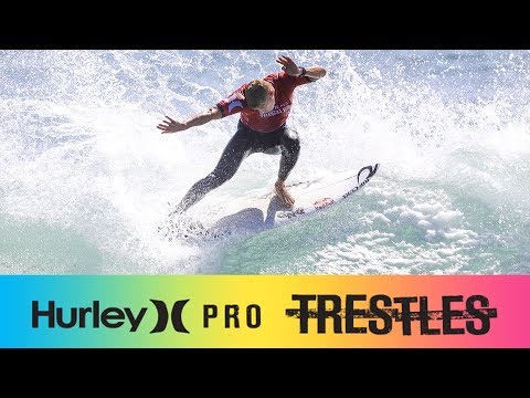 Fanning vs. Bourez vs. Lau - Round One, Heat 12 - Hurley Pro at Trestles 2017