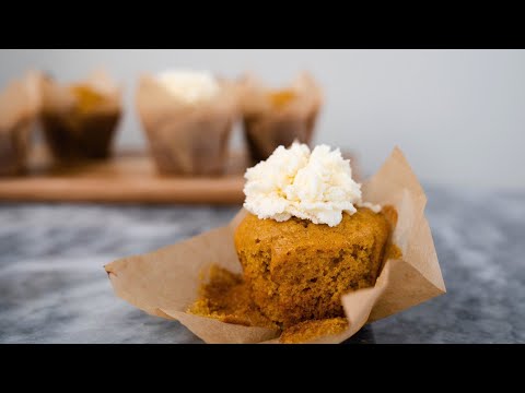 촉촉한 펌킨 스파이스 컵케이크 Super Moist Pumpkin Spiced Cupcake