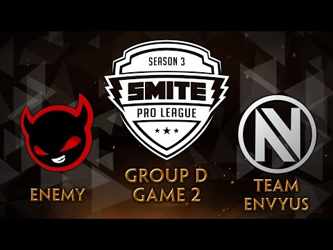 SMITE Pro League Fall Split Group D Day 3 - Enemy vs. Team EnVyUs (Game 2)