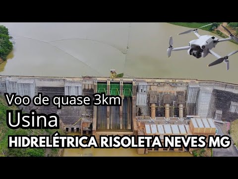 Hidrelétrica Risoleta Neves em Santa Cruz do Escalvado Minas Gerais