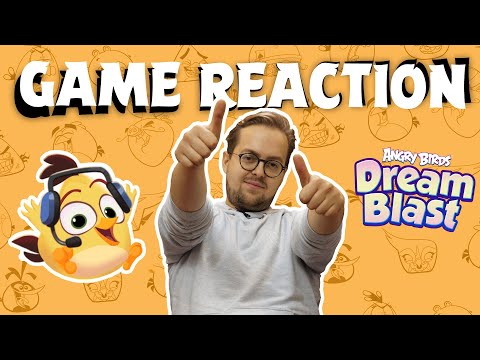 Angry Birds Game Reaction | David playing Dream Blast!