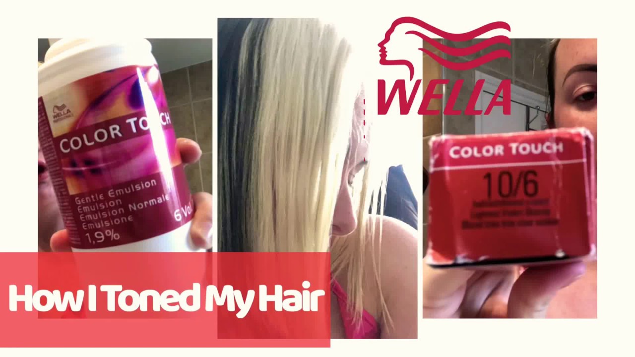 TONING MY HAIR USING WELLA COLOUR TOUCH