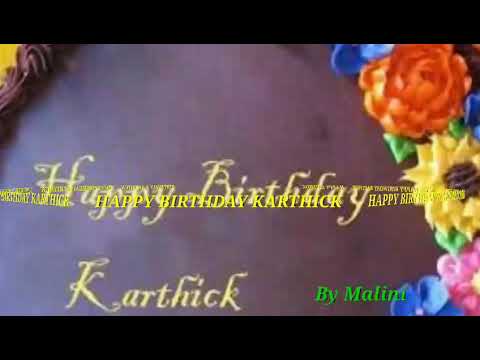 Happy birthday song name karthi