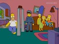 The Simpsons S17E01 The Bonfire Of The Manatees Couch Gag