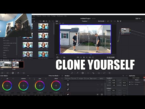 HOW TO CLONE YOURSELF IN DAVINCI RESOLVE 16 ULTIMATE GUIDE