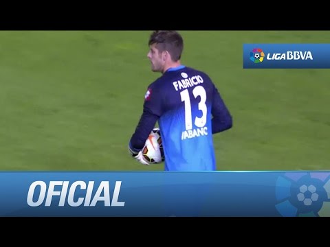 Disparo de Cartabia que atrapa Fabricio en dos tiempos