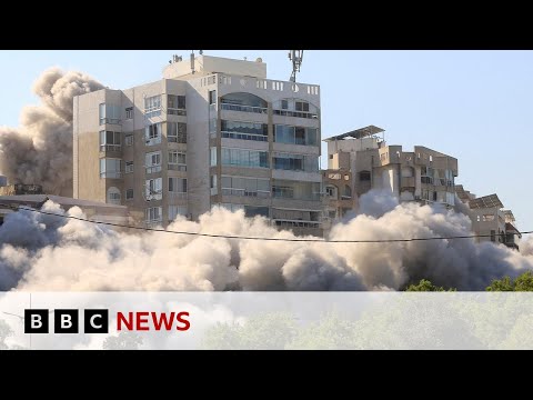 Video | Israel strikes Beirut’s southern suburbs | BBC News