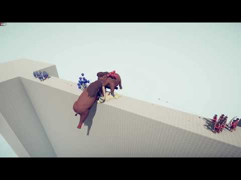 mammoths vs mammoths #2 Totally Accurate Battle Simulator