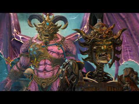 JADE BLOODED VAMPIRES vs DAEMONS OF CHAOS - Total War: Warhammer III