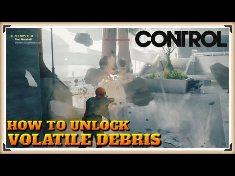 Control How to Unlock Volatile Debris Trophy / Achievement Guide Video