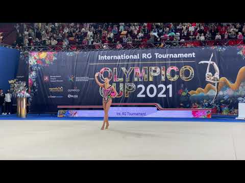 Daria Trubnikova Ball EF 26.30 Olympico Moscow 2021