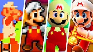 Evolution of Fire Mario (1985 - 2019)