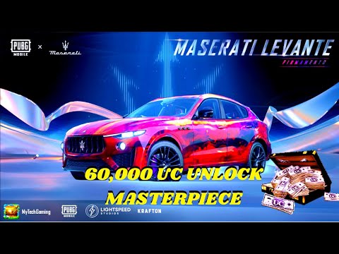 😱Finally we Unlock Maserati Masterpiece | Maserati Super Car Opening 🔥 | @PUBGMOBILE
