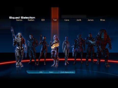 Mass Effect 3 Squad Selection Music (Extended: 30 Mins)