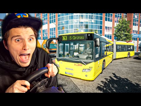 Mit dem XXL Gelenkbus durch BERLIN! ✪ Bus Simulator 2021 (The Bus)