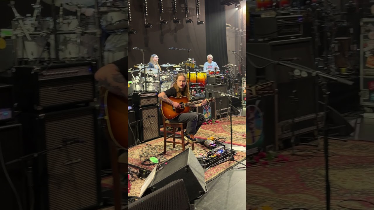 Soundcheckin' at The Fox (w/ Billy Strings)