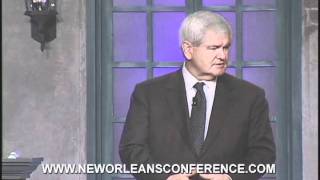 Newt Gingrich at the 2010 New Orleans Investment Conference video
