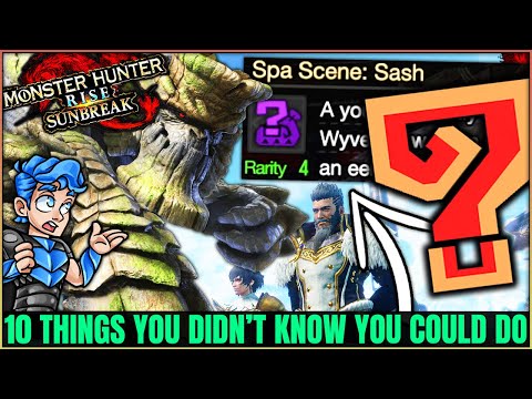 10 More Secrets You Didn't Know About in Sunbreak - Tips & More - Monster Hunter Rise Sunbreak!