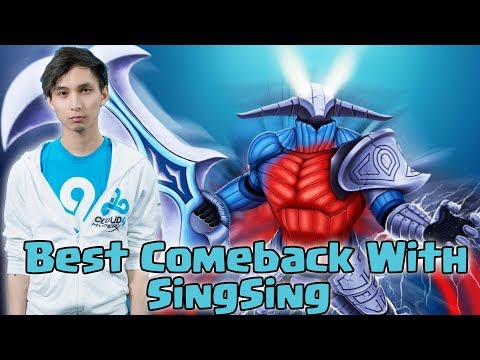 Bamboe And Singing - The Best ComeBack In The History Of Dota