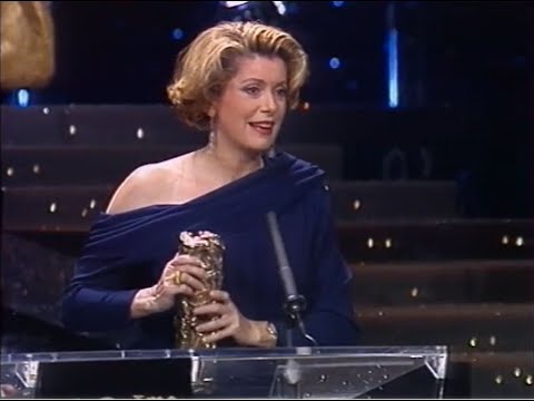 Catherine Deneuve wins the César of best actress for Indochine in 1993!