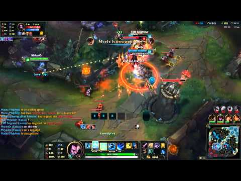 Malphite, yasuo and mf combo