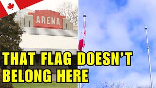 Why Are Canadian Flags Replacing American Ones Everywhere?