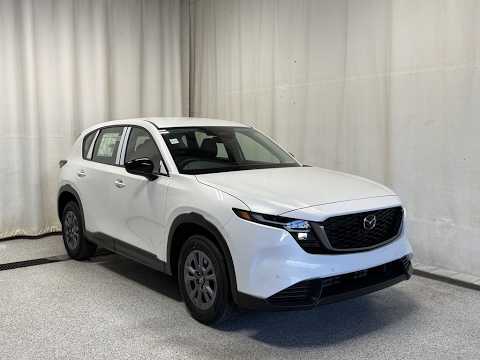 2026 Mazda CX-5 GX AWD in White for sale at Park Mazda in Sherwood Park, AB