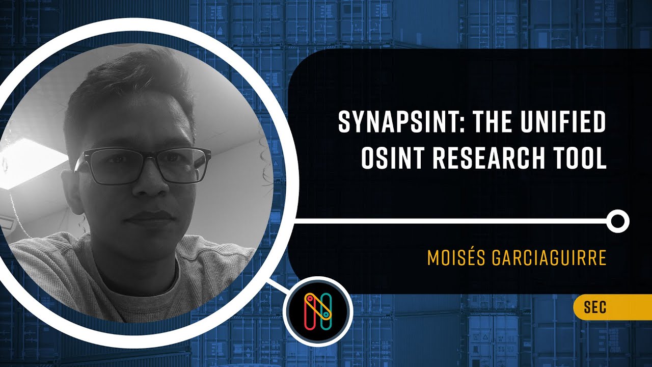 Synapsint: the unified OSINT research tool