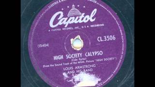 Louis Armstrong and his Band - High Society