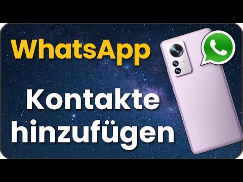 WhatsApp Kontakt hinzufügen 🙍‍♂️