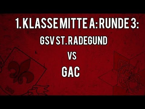 1. Klasse Mitte A: Runde 3: GSV St. Radegund - GAC 0:3 (0:3)