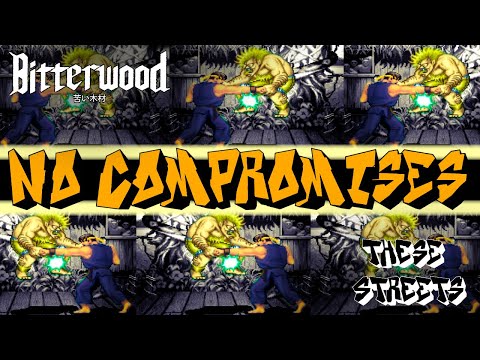 BITTERWOOD - NO COMPROMISES (FT. THESE STREETS) [OFFICIAL LYRIC VIDEO] (2023) SW EXCLUSIVE