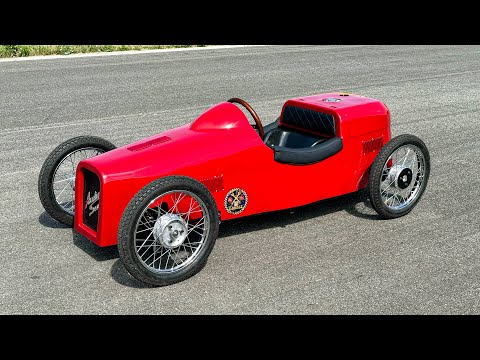 My Homemade Cyclekart (Austin Seven) - First Test