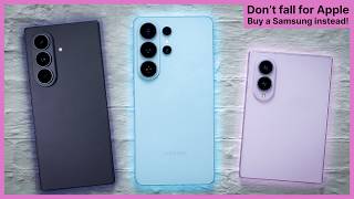 DON'T BELIEVE THE APPLE HYPE! Get a Samsung instead!