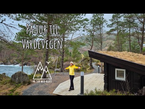 På tur til Vardevegen, Larsnes i Sande kommune.